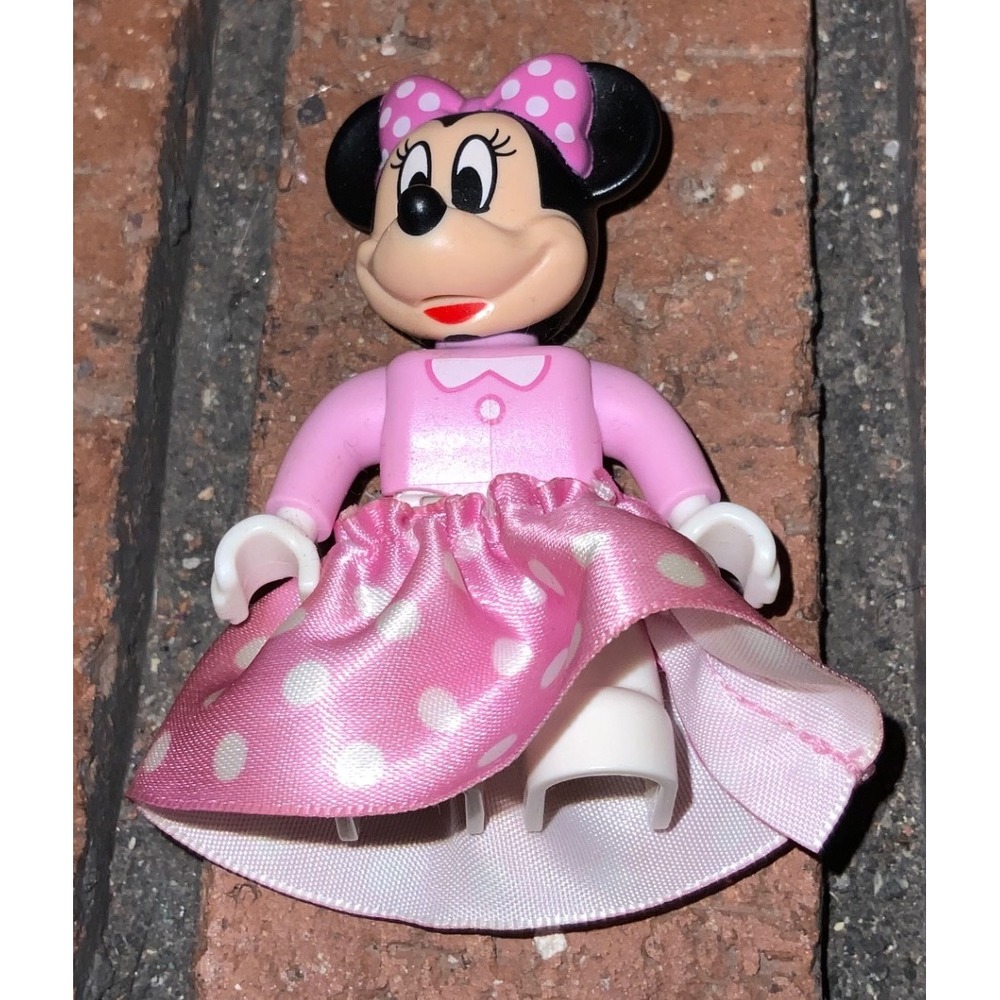 Lego Duplo Minnie Mouse Pink Polka Dot Dress Birthday Parade
